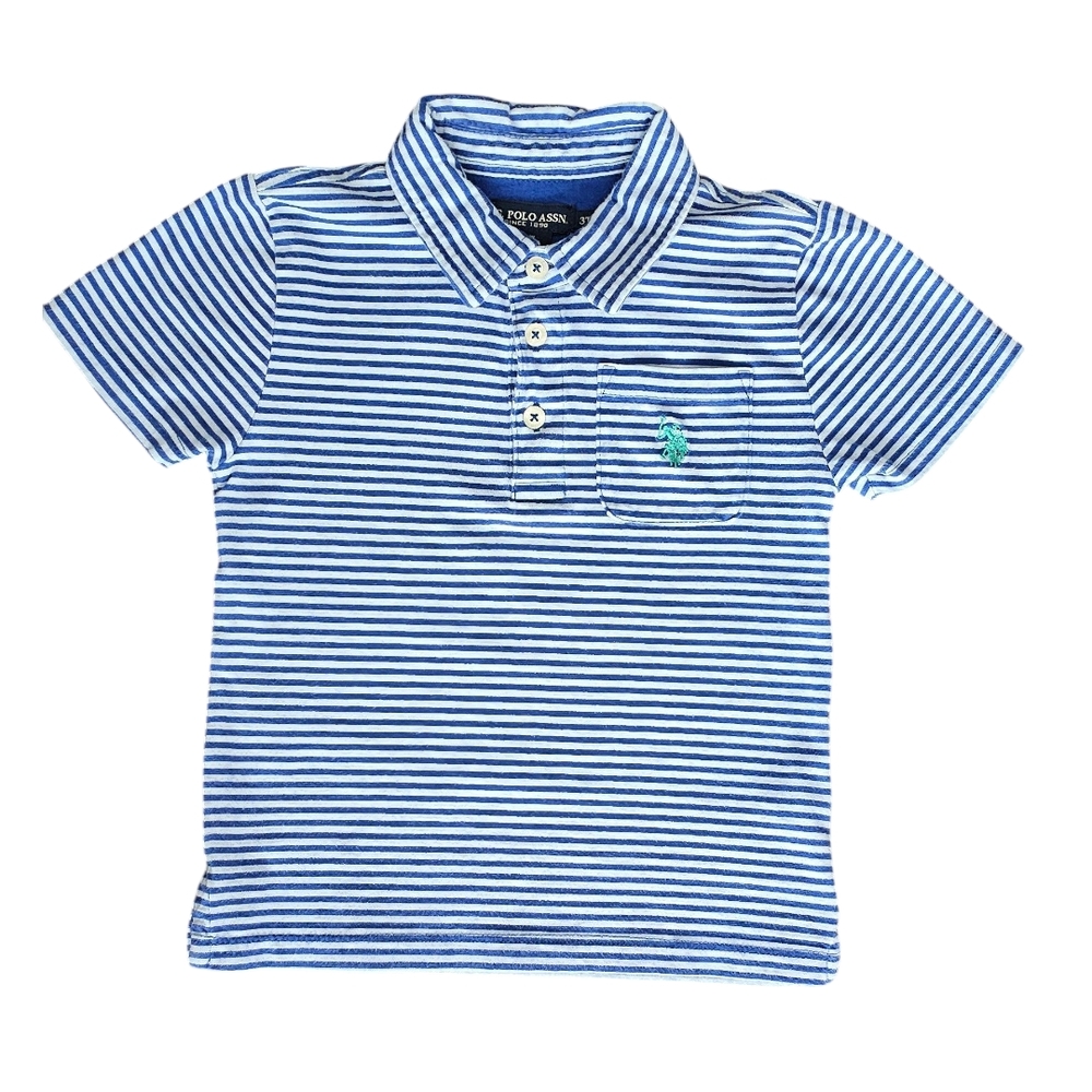 Polo by Ralph Lauren Kids Blue Striped Shirt